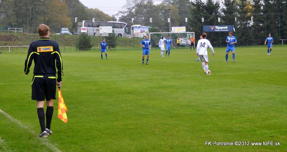 A-team: KENO 10 III. liga východ - 11. kolo FK POHRONIE A - MFK Košice B 1:0 (0:0)