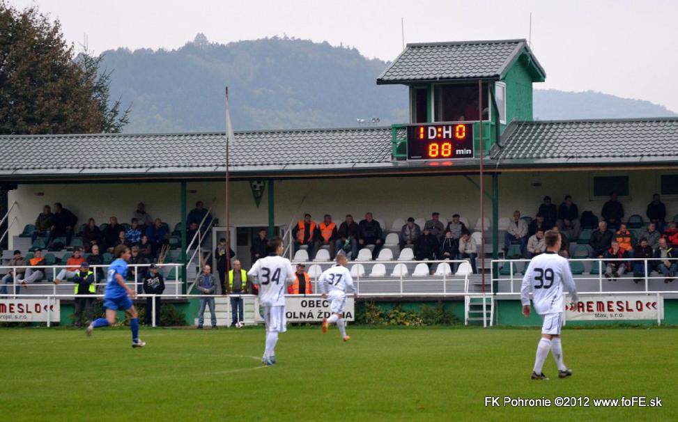 A-team: KENO 10 III. liga východ - 11. kolo FK POHRONIE A - MFK Košice B 1:0 (0:0)